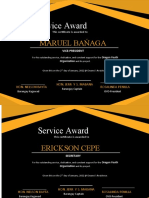 Service Award - 100202