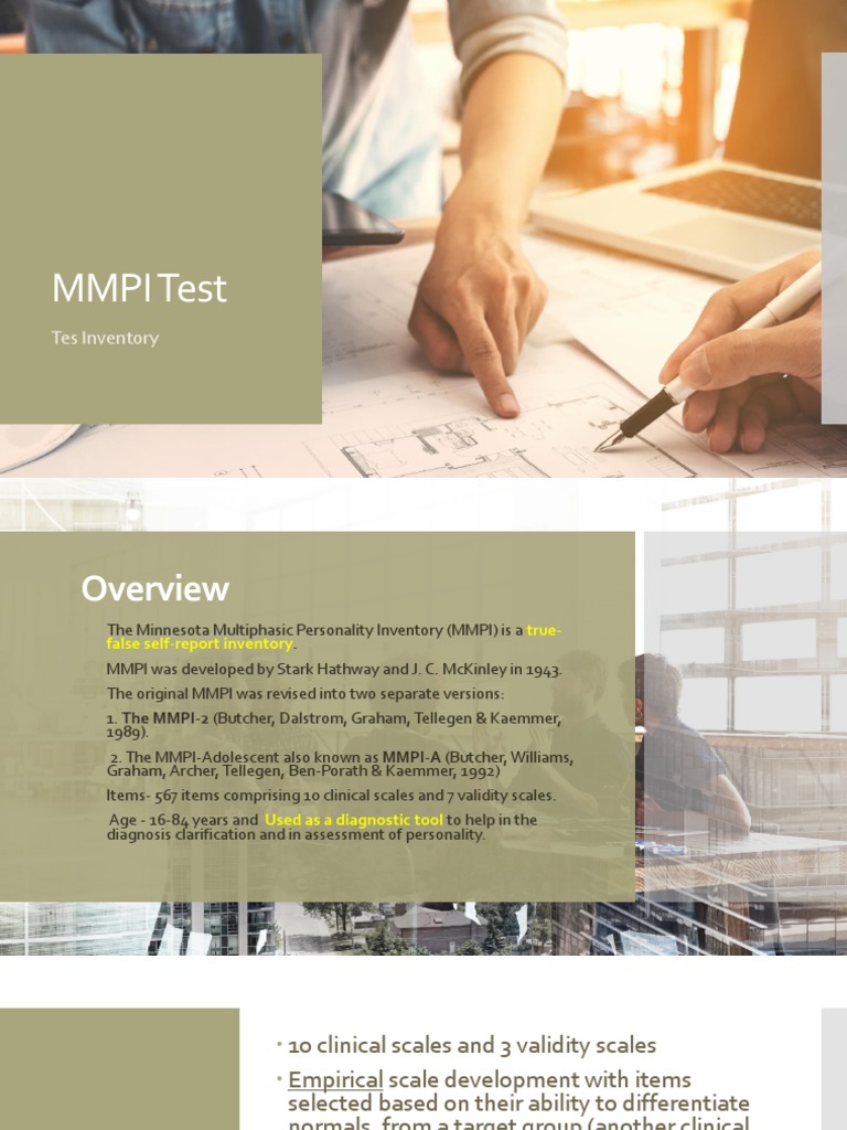 MMPI Test | PDF | Psychology | Psychological Concepts