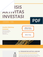 Analisis Aktivitas Investasi