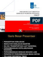 4023-Sautg-Paradigma Dan Orientasi Kebijakan Maritim Indonesia - 2011