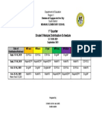 Schedule-distribution