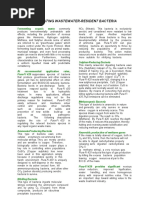 INC As A WW Bacteria Regulator