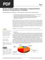 Electronics: Review of Electric Vehicle Technologies, Charging Methods, Standards and Optimization Techniques