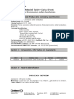 11 MSDS Iron (II) Ammonium Sulfate Hexahydrate