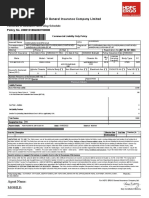 HDFC ERGO General Insurance Company Limited: Policy No. 2380101884002700000