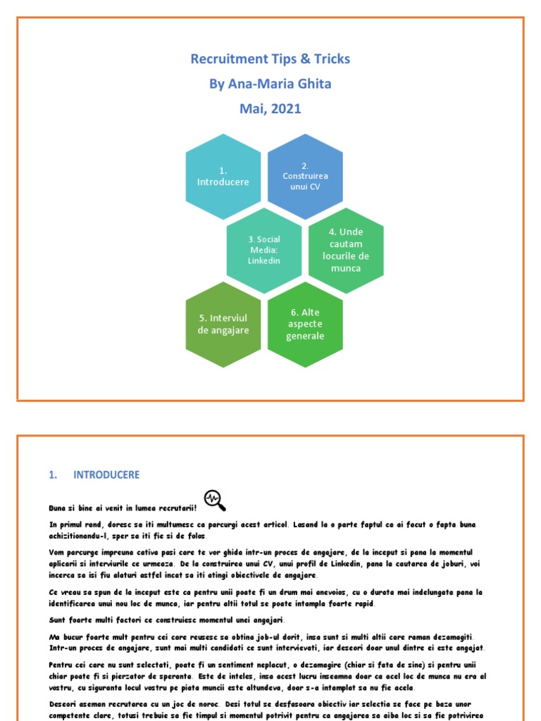 Recruitment Tips and Tricks | PDF