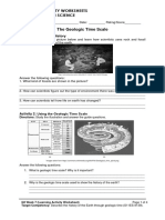 Learning Activity Worksheets Grade 11 - Earth Science: Activity 1: Retell The History