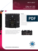 Manual Denon DN-X120