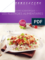 Brochure Scientifique Les Allergies Alimentaires