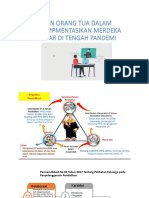 Peran Orang Tua Dalam Mengimpmentasikan Merdeka Belajar Di Tengah Pandemi