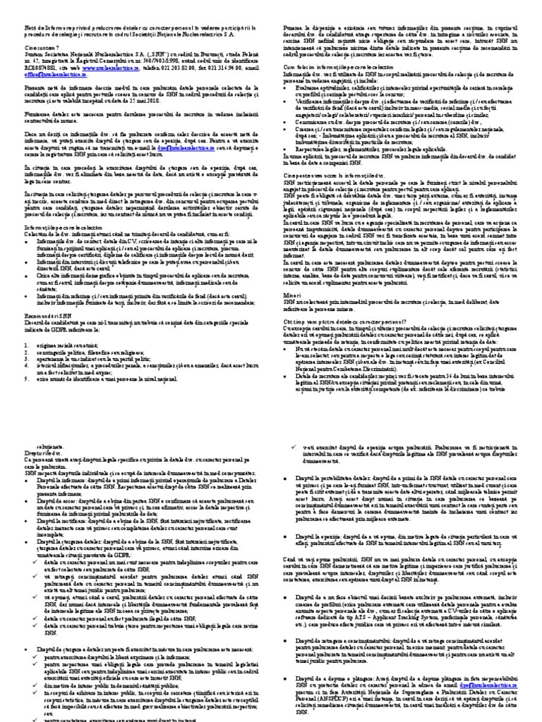 Formular GDPR 1 | PDF