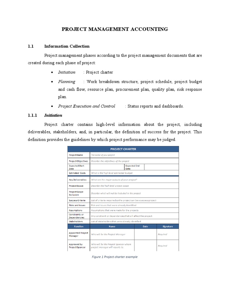 Project Accounting Procedures , Comptabilité de projet et analyse coût ...