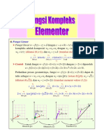 FUNGSI LINEAR DAN BILINEAR