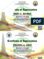 Mid Year Inset Certificate 2022speaker