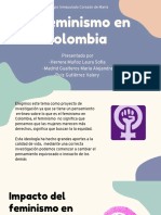 El Feminismo en Colombia