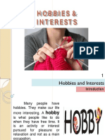 Hobbies Inte Hobbies & Interests