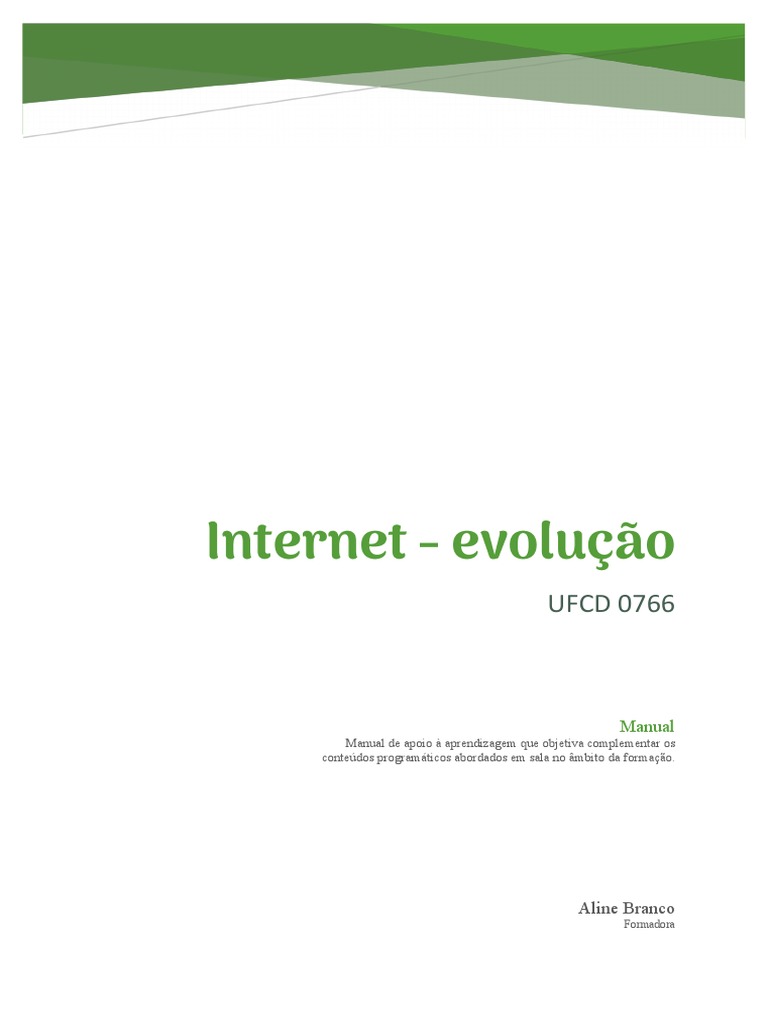 Evolução da Internet e Servidores Web | PDF | Rede mundial de ...