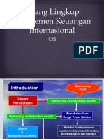 Manajemen Keuangan Internasional