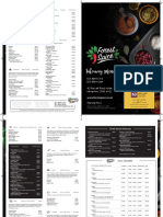 Forest Spices Takeaway Menu 2020