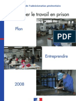 Plaquette - Travail en Prison