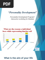 Personality Development Program!! Interactive Workshop For Students