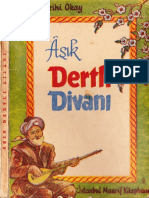 Dertli Divanı - Haz-Haşim Nezihi Okay - Maarif Kitabevi-1944-Cs