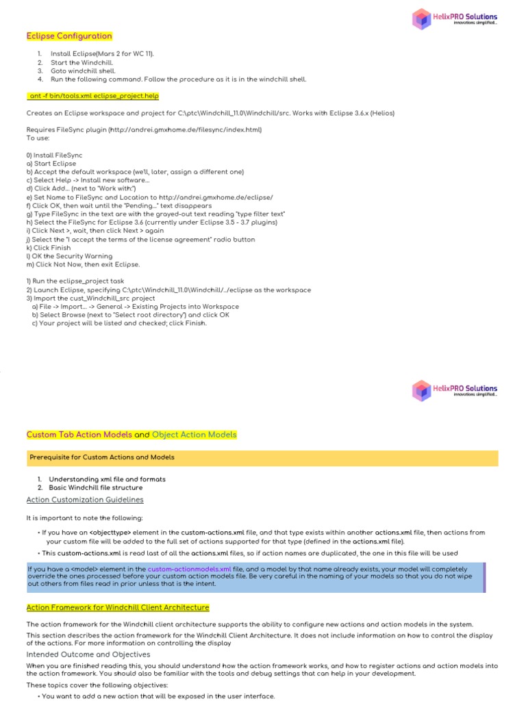 Windchill Customization Document | PDF | Class (Computer Programming ...
