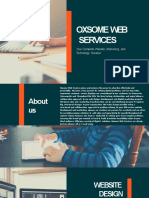 Professional Web Designer - Oxsome Web Services