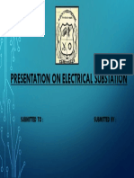 Presentation On Electrical Substation: Submitted To: Submitted by