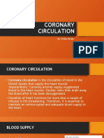 Coronary Circulation: by Sridip Haldar