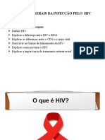 AULA 1. ASPECTOS GERAIS DA INFECCAO PELO  HIV. ENFERMAGEM