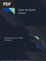 Data Analysis Quest