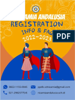 SD Nizamia Andalusia - Reg Info Dan FAQ 2022-2023