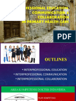 IPE, Communication & Collaboration in Primary Health Care