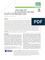 The Taxonomy Host Range and Pathogenicity of Coron