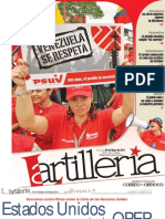 La Artillería. Venezuela. Nº 60 29 de mayo 2011