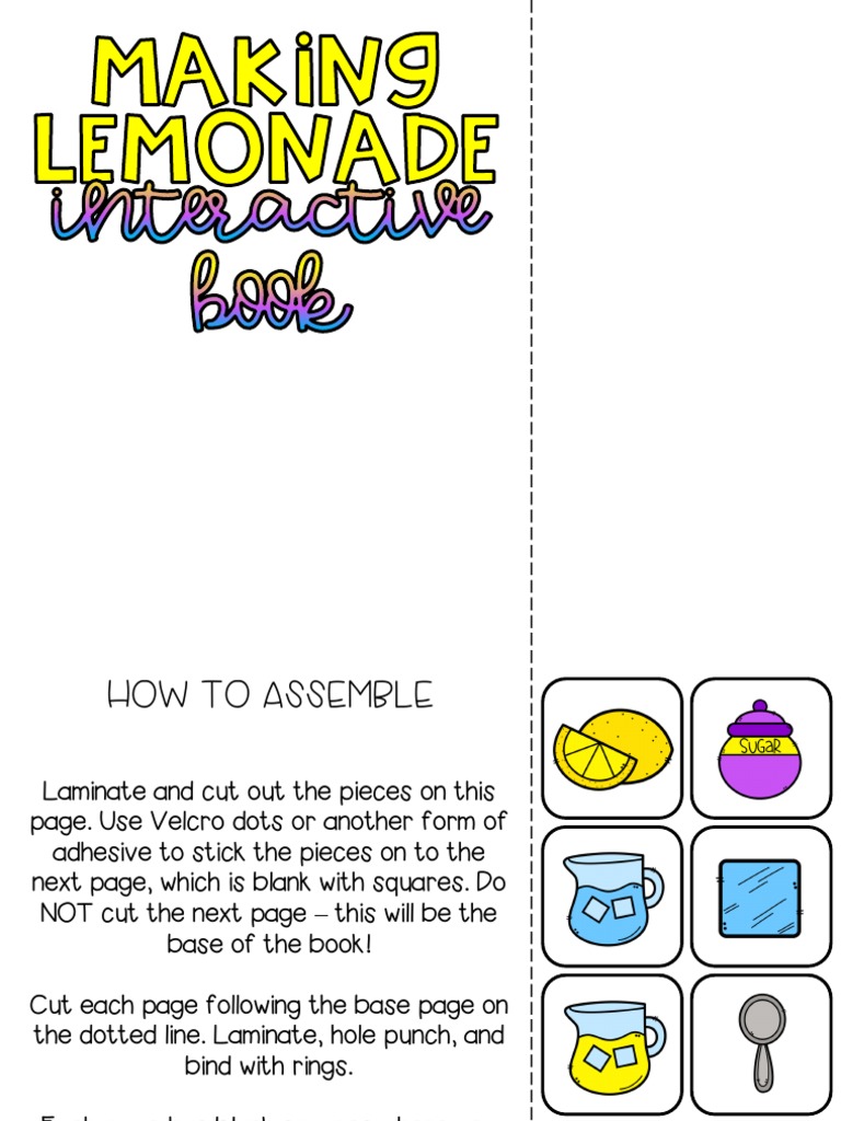 08 安静书 Lemonade Book - PDF | PDF