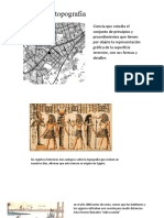 Historia de La Topografía