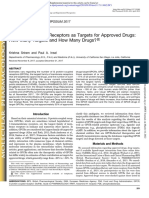 G Protein-Coupled Receptors As Targets For Approved Drugs: How Many Targets and How Many Drugs?