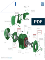 WEG Motor Exploded