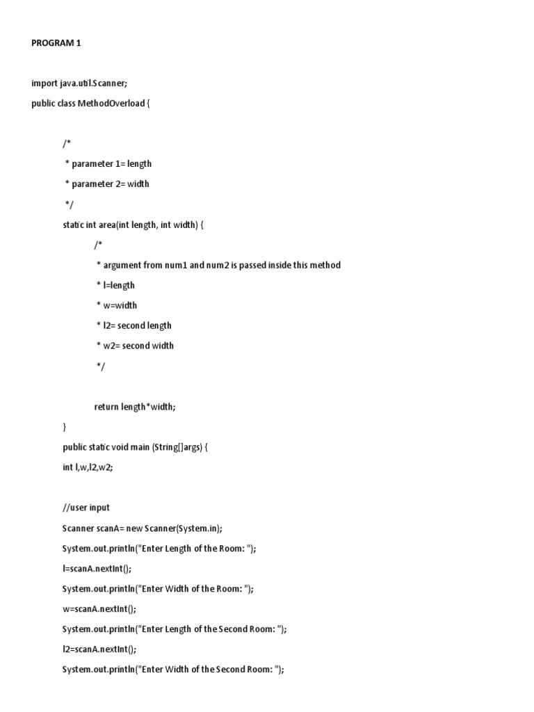 Method overloading java code and meaning pdf