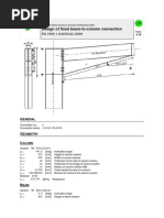 Design of Fixed Beam-To-Column Connection: EN 1993-1-8:2005/AC:2009