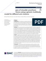 Efect of Two Types of Shoulder Prosthesis On The Muscle Forces Using A Generic Multibody Model For Diferent Arm Motions