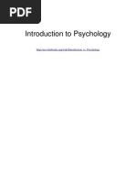 Wikibooks - Introduction to Psychology