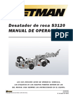 Operation Manual, S3120 (Latin America) - 121-10012