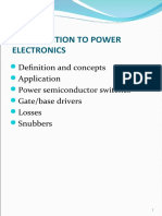 Introduction To Power: Unit - 1 Electronics