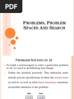 Problems, Problem Spaces and Search