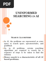 Uninformed Search Algorithms