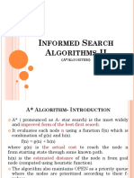 Informed Searching Algorithms-II