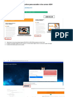 Instructivo para Acceder A Los Cursos UDH Del 1 Al 4